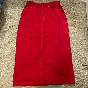 Polo by Ralph Lauren Jeans Skirt Vintage
